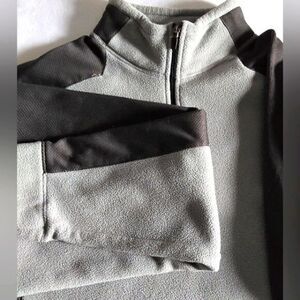 Men's‎ Old Navy Gray XXL 3/4 Zip Fleece